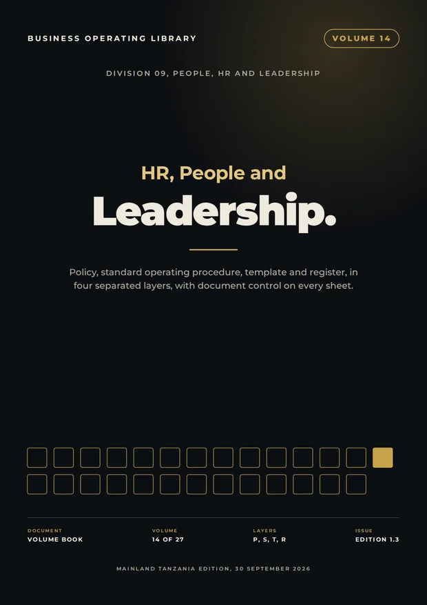 Volume 14 cover: HR, People and Leadership