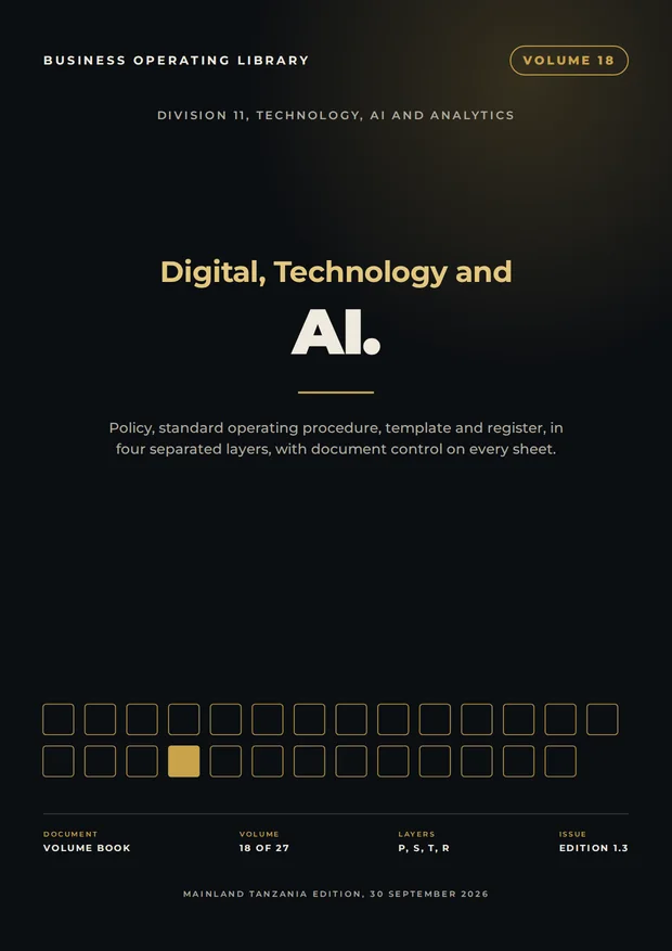 Volume 18 cover: Digital, Technology and AI