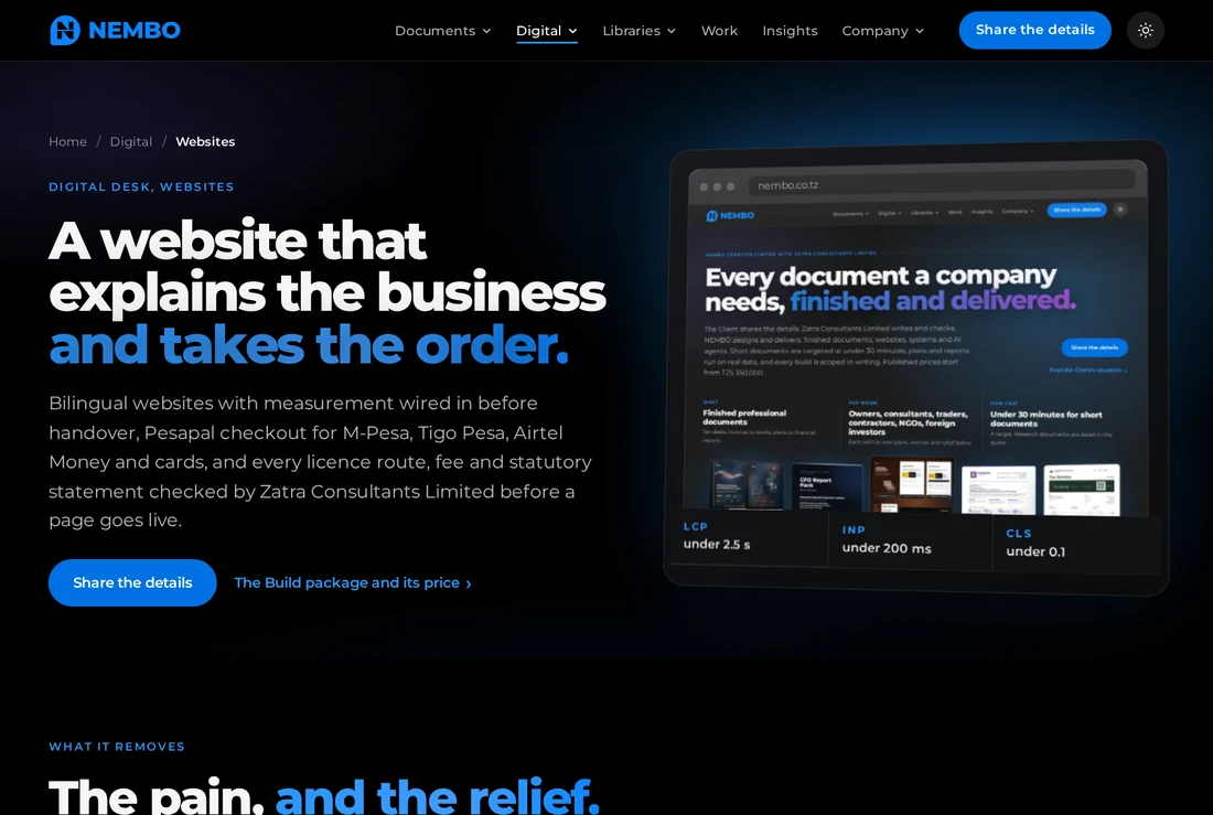 NEMBO website