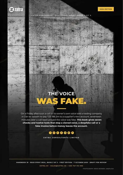 The Voice Was Fake, cover shown whole