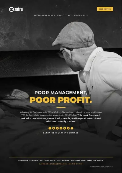 Poor Management, Poor Profit, cover shown whole