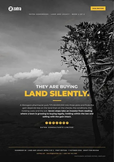 They Are Buying Land Silently, cover shown whole