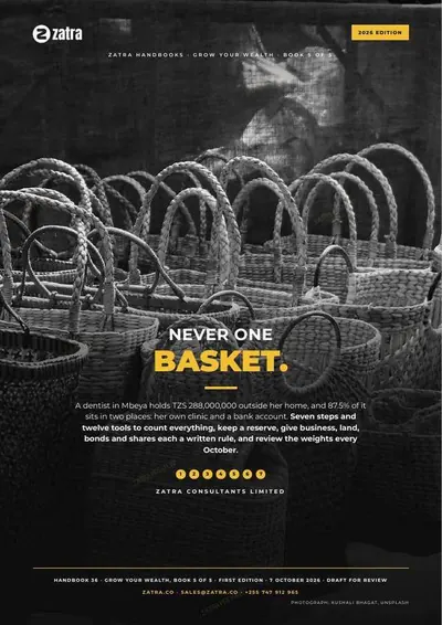 Never One Basket, cover