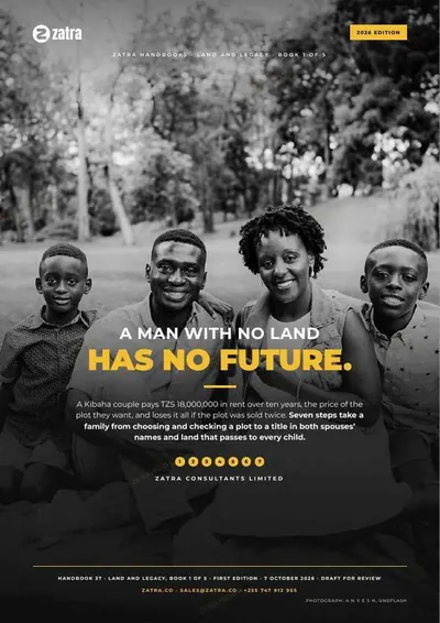 A Man With No Land Has No Future, cover shown whole