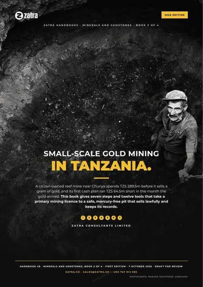 Small-Scale Gold Mining in Tanzania, cover