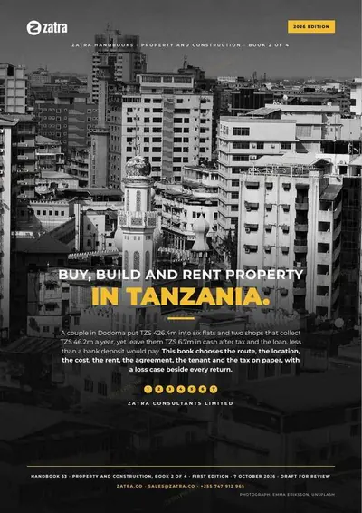 Buy, Build and Rent Property in Tanzania, cover shown whole