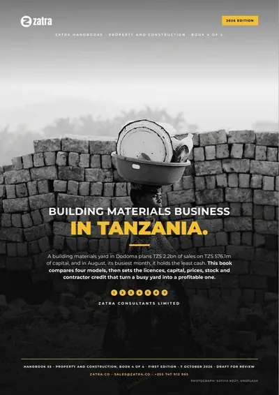 Building Materials Business in Tanzania, cover