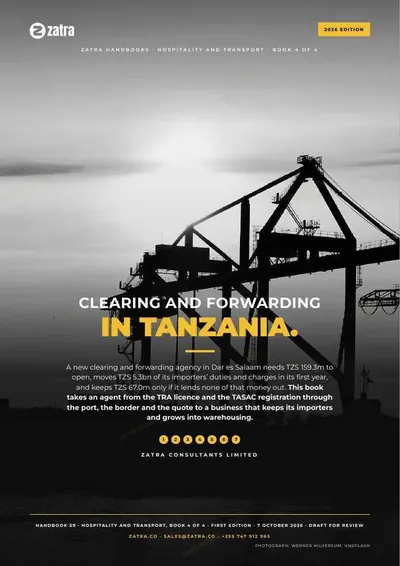 Clearing and Forwarding in Tanzania, cover