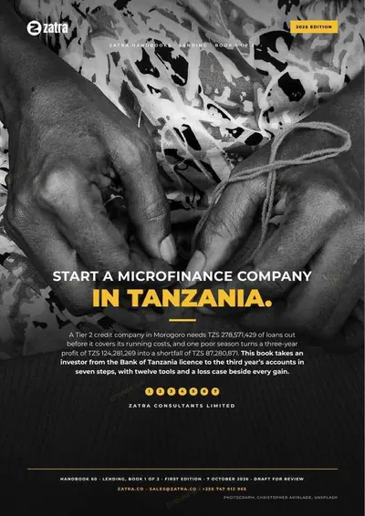 Start a Microfinance Company in Tanzania, cover shown whole