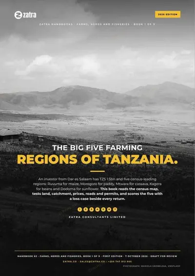 The Big Five Farming Regions of Tanzania, cover