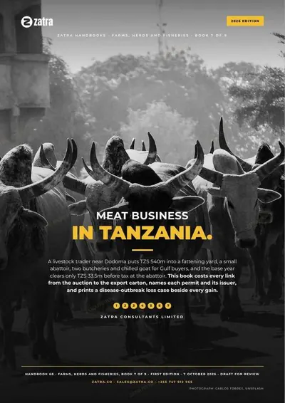 Meat Business in Tanzania, cover