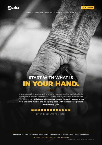 Start With What Is in Your Hand, cover