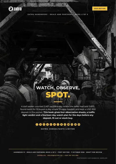Watch, Observe, Spot, cover