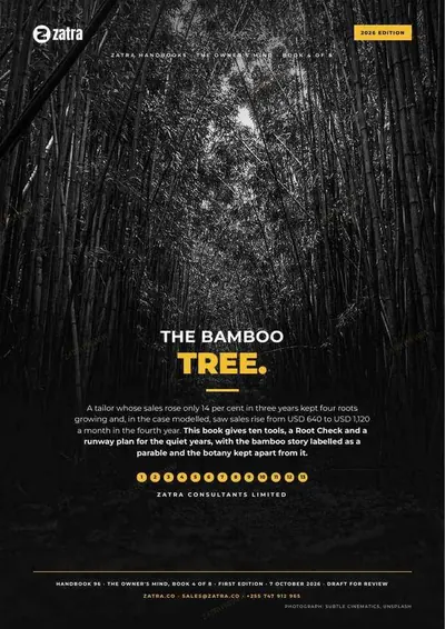 The Bamboo Tree, cover