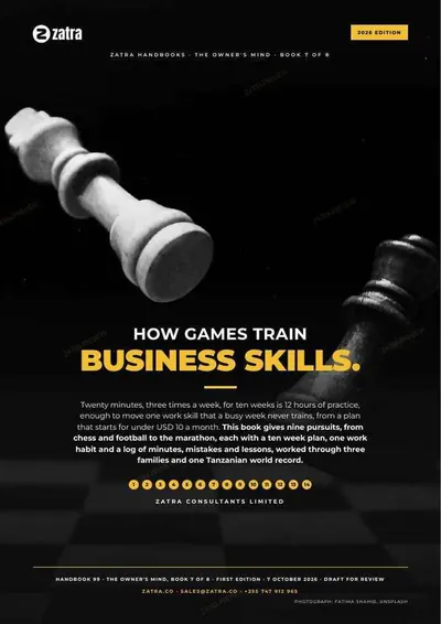 How Games Train Business Skills, cover