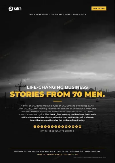 Life-Changing Business Stories From 70 Successful Men, cover
