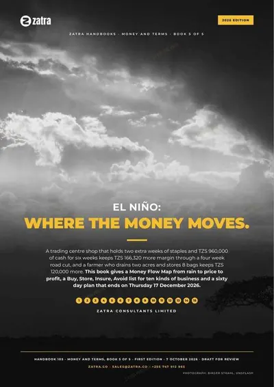 El Niño: Where the Money Moves, cover