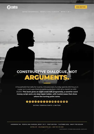 Constructive Dialogue, Not Arguments, cover