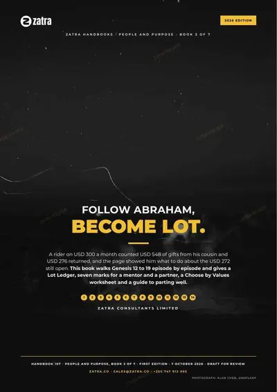 Follow Abraham, Become Lot, cover