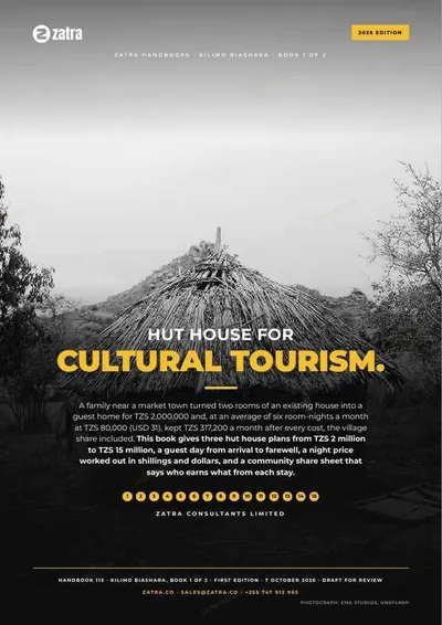 Hut House for Cultural Tourism, cover