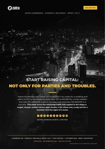 Start Raising Capital: Not Only for Parties and Troubles, cover