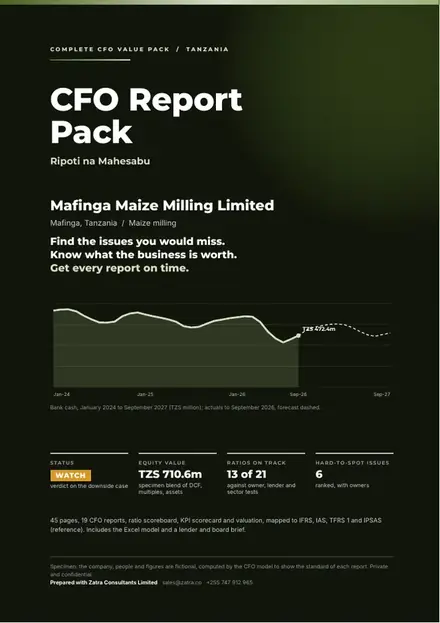 Financial reports: Maize milling