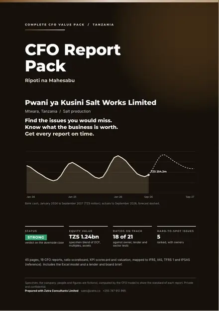 Financial reports, Salt production: finished specimen shown whole