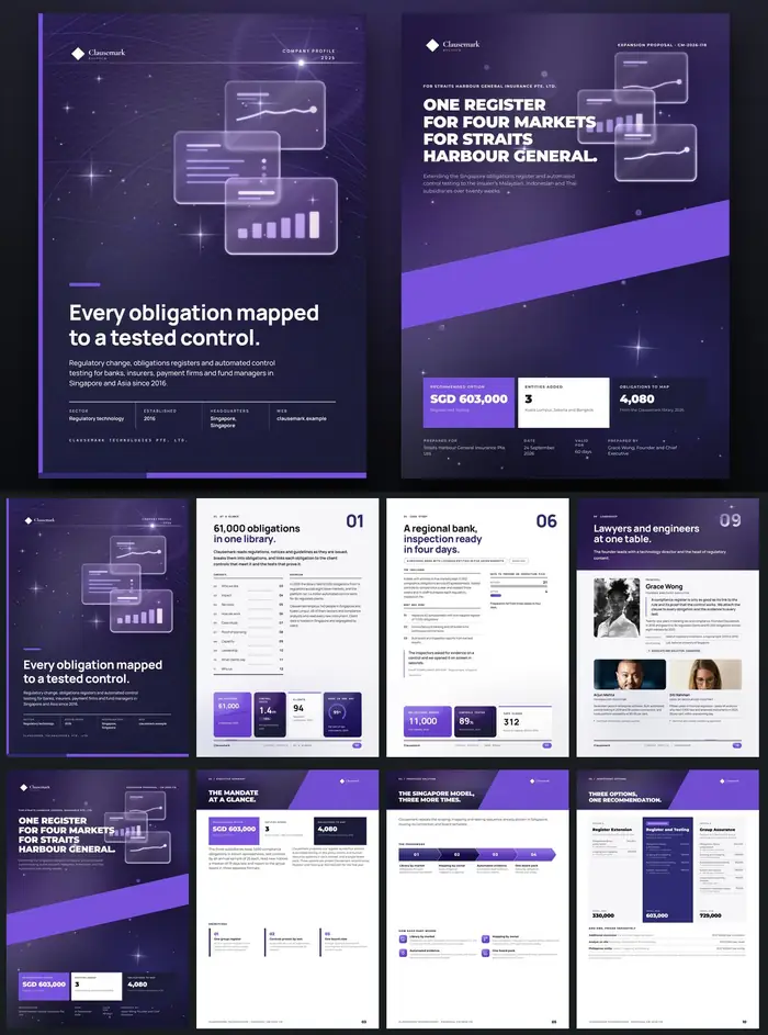 Investor documents, Clausemark Technologies: finished specimen shown whole