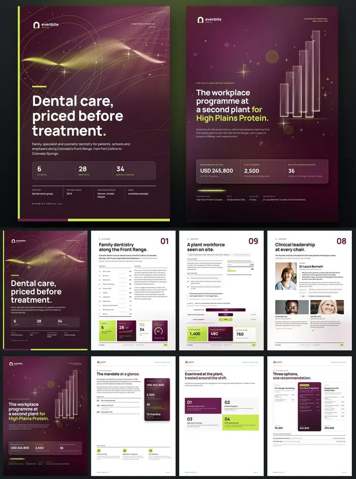 Investor documents, Evenbite Dental: finished specimen shown whole