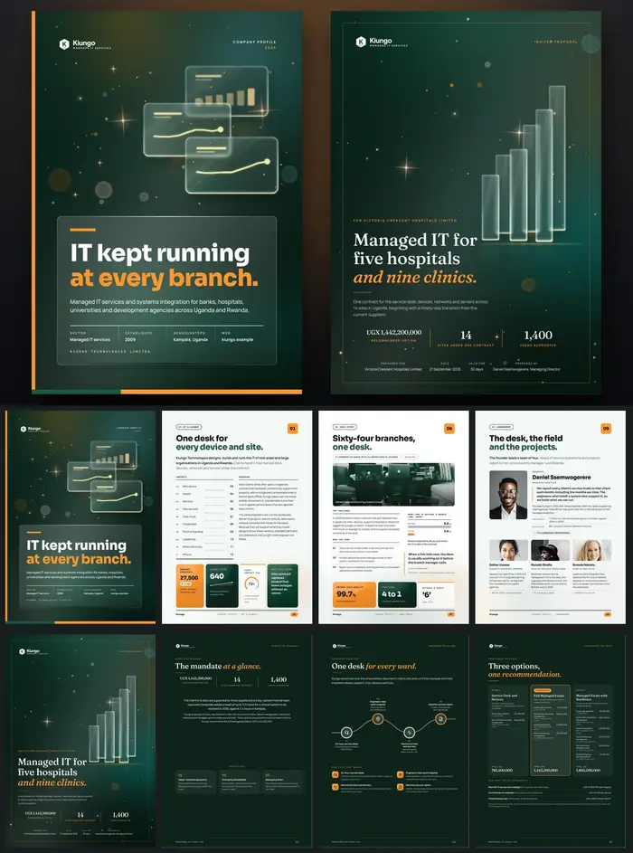 Investor documents, Kiungo Technologies: finished specimen shown whole