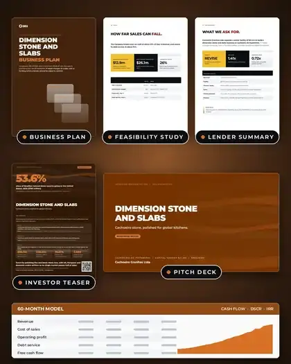 Plans, Dimension stone and slabs: finished specimen shown whole