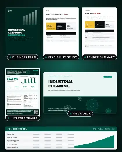 Plans, Industrial cleaning: finished specimen shown whole