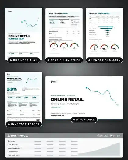 Plans, Online retail: finished specimen shown whole