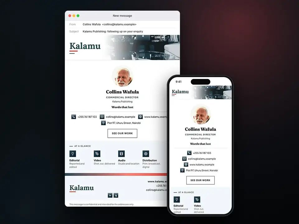 Signatures: Kalamu Publishing